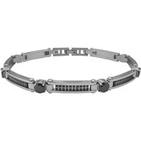 Armband Boccadamo Herr in Stahl ABR634N - ABR634N
